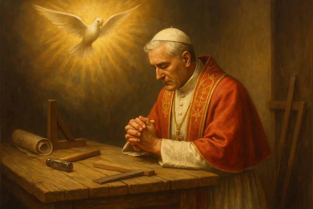 Preghiera allo Spirito Santo per il Lavoro di Papa Leone XIV